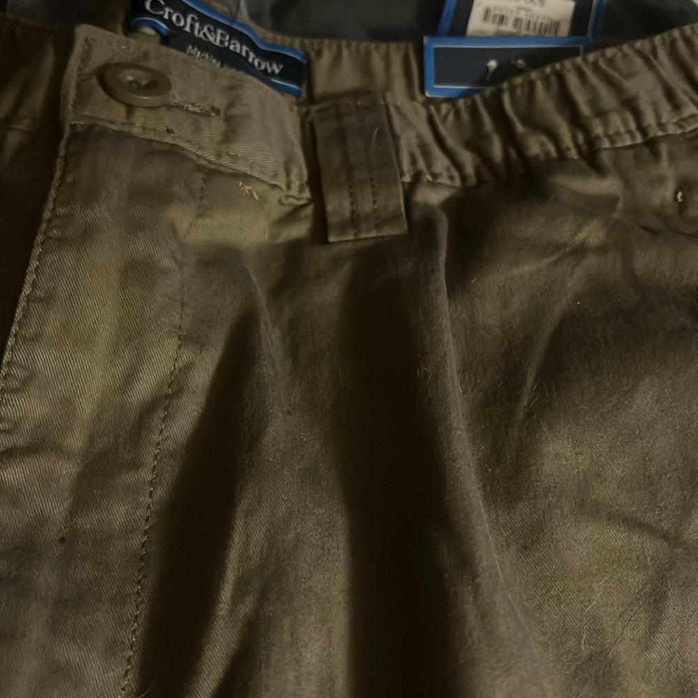 3 pair Croft & Barrow Shorts Size 32..2 pair NWT…1 pair NWOT - Picture 7 of 13